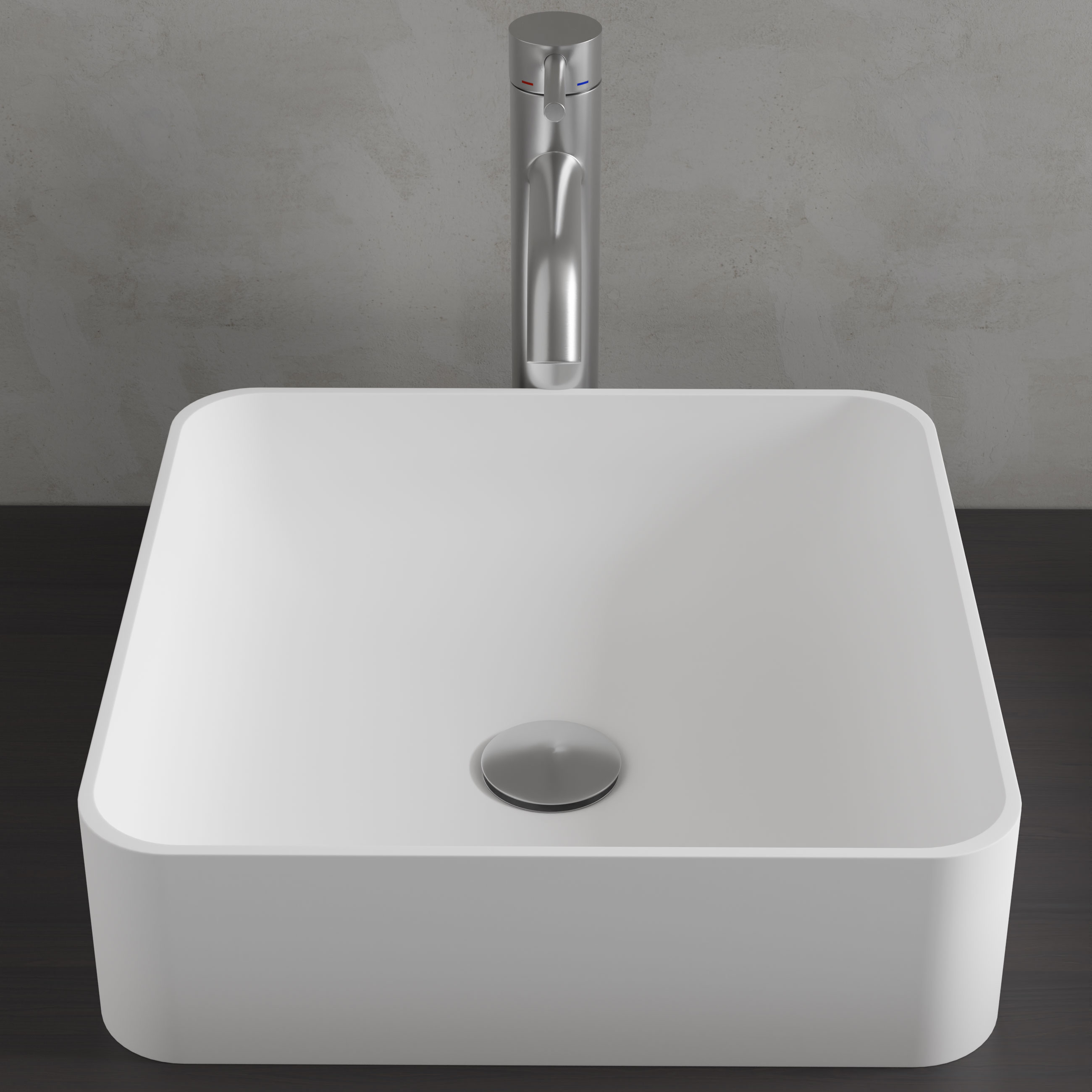 Tvättställ Scandtap Solid S1