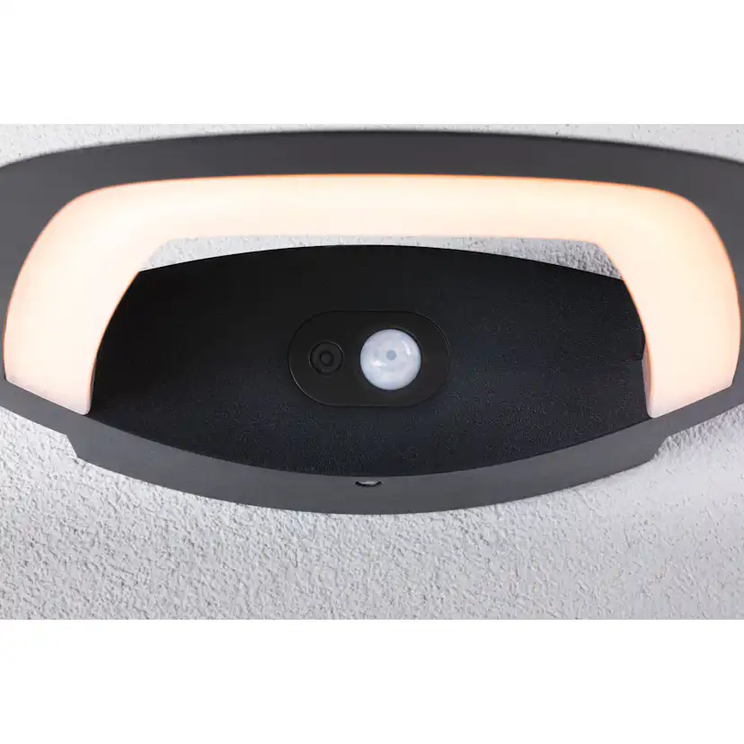 Fasadbelysning LED Paulmann Akena med Skymningsstyrd rörelsedetektor IP44 230V