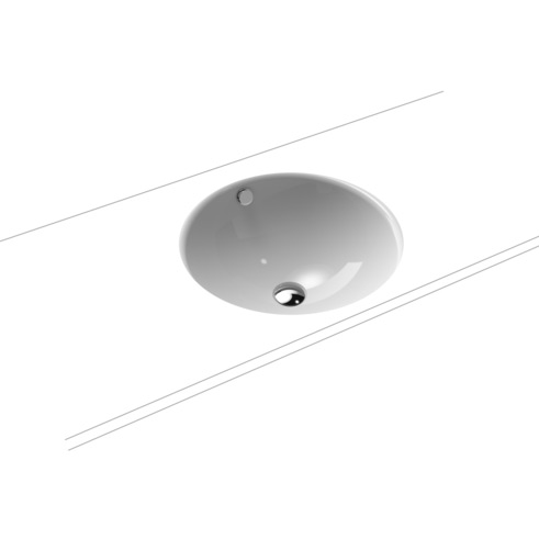 Tvättställ Underlimmad Classic Färg: Manhattan, Bredd: Ø420 mm
