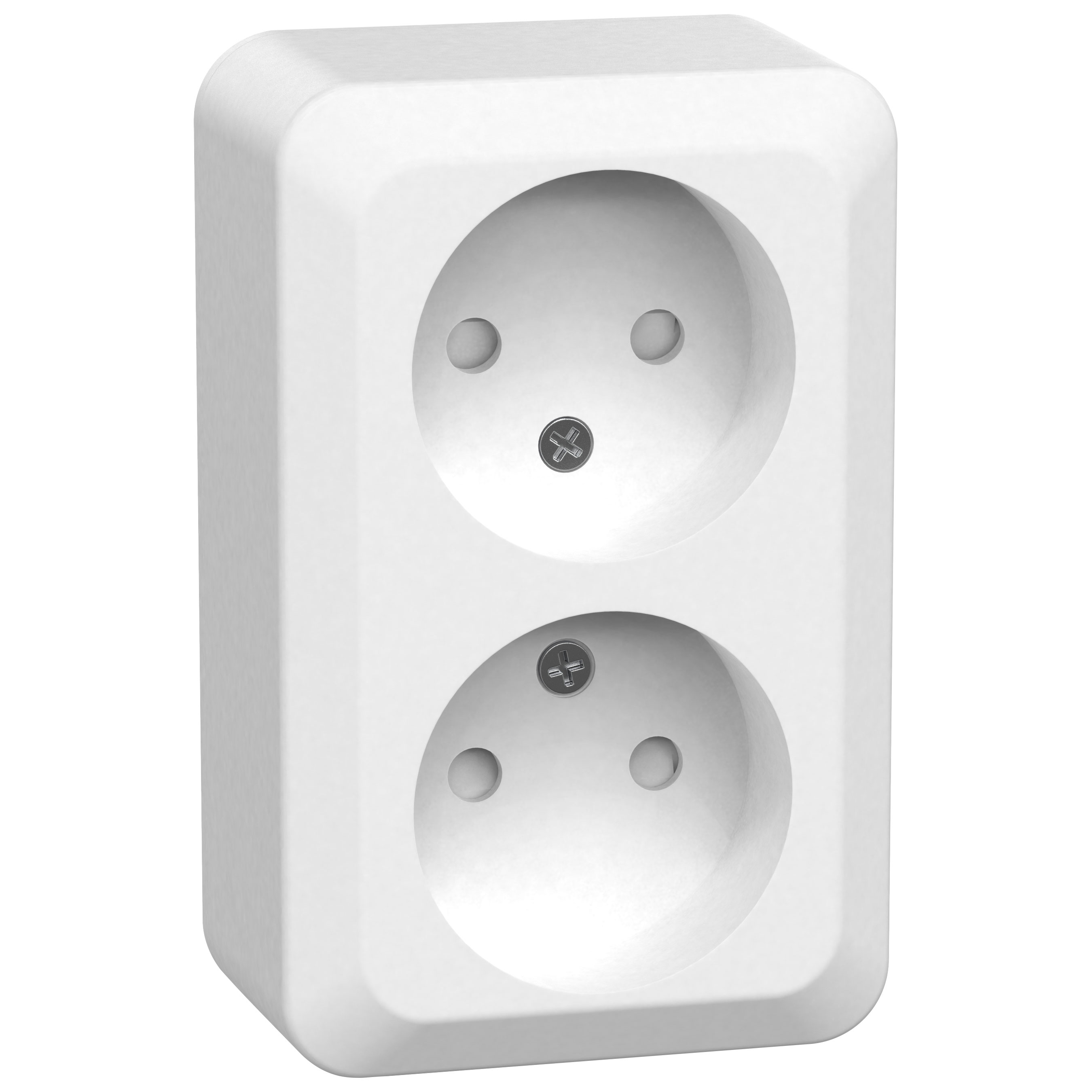 Vägguttag Gelia 2-vägs