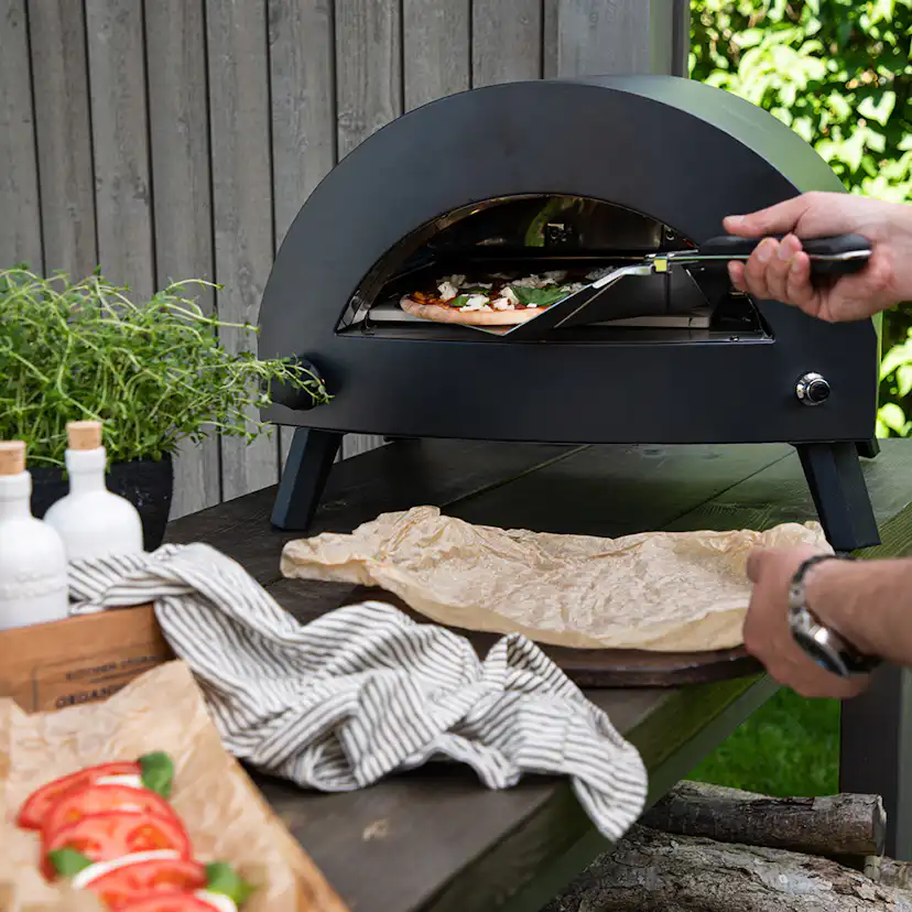 Pizzaugn Venture Home Bukom i Keramik/Stål med Gasoltändning