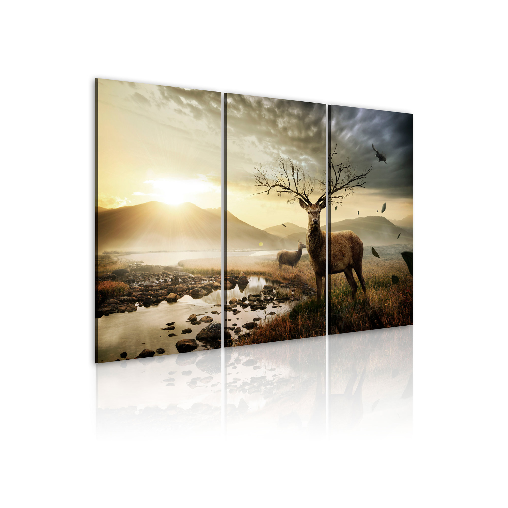 Tavla Arkiio Deer With A Tree Like Antlers