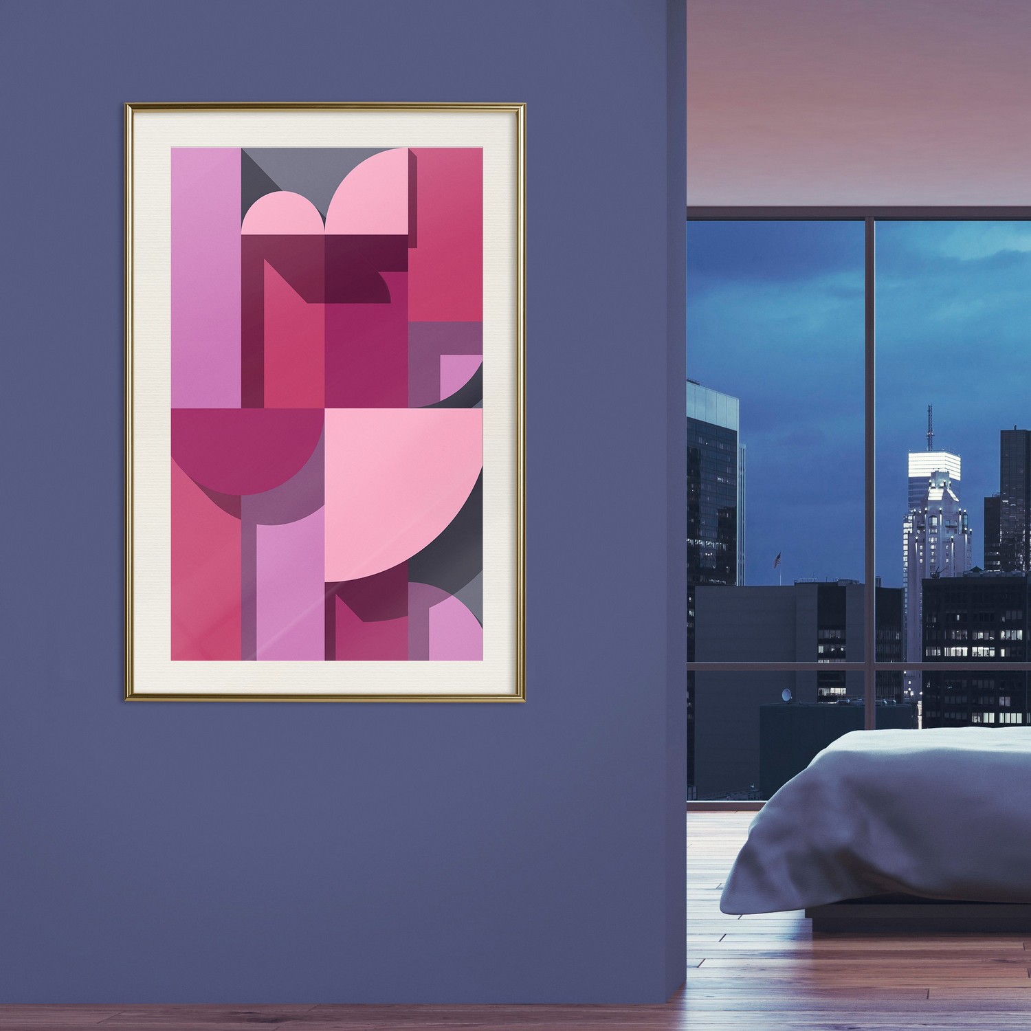 Poster Artgeist Affisch Abstract Home