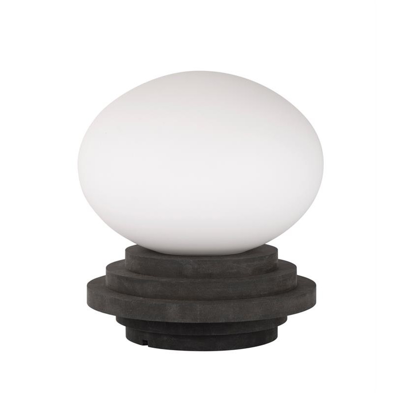 Bordslampa Markslöjd Amfi 1L Mörk Grå/Vit