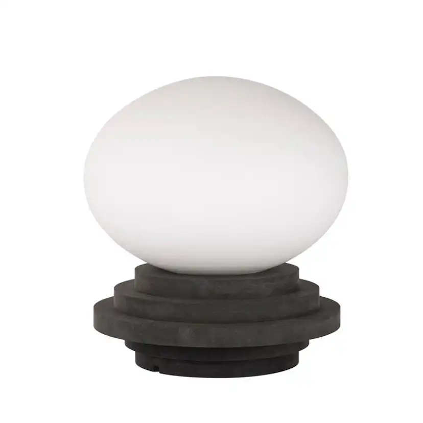 Bordslampa Markslöjd Amfi 1L Mörk Grå/Vit