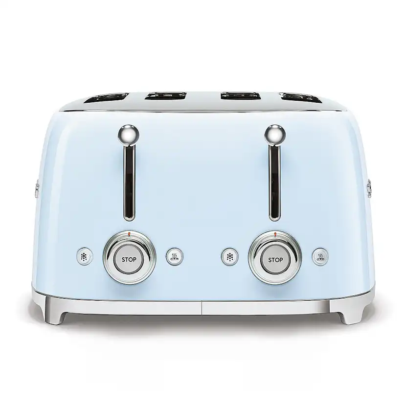 Brödrost Smeg TSF03PBEU Pastellblå Retro Design
