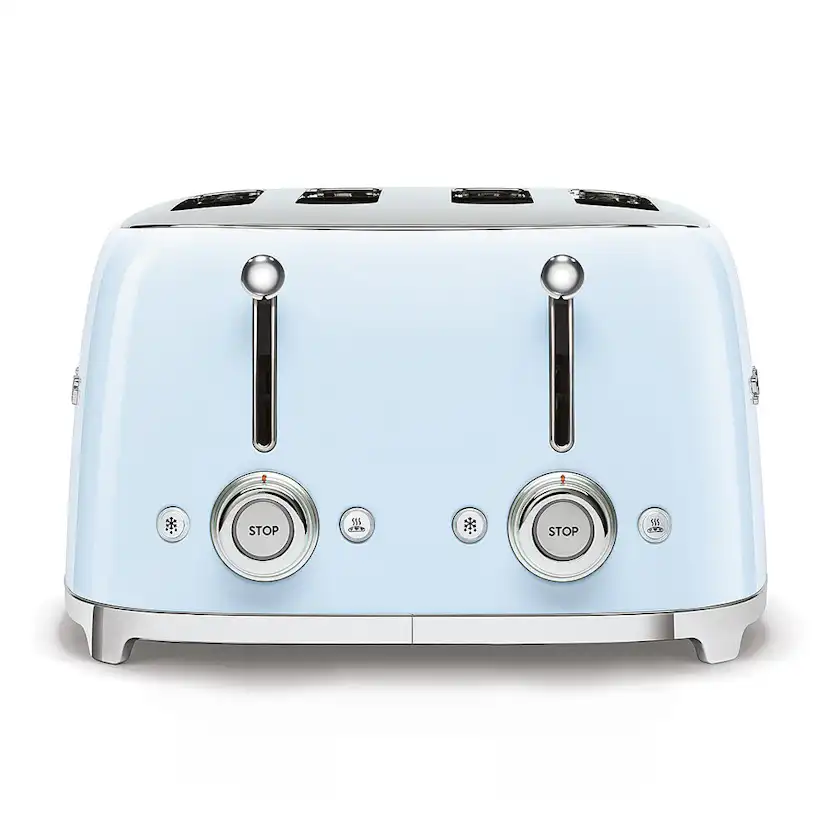 Brödrost Smeg TSF03PBEU Pastellblå Retro Design