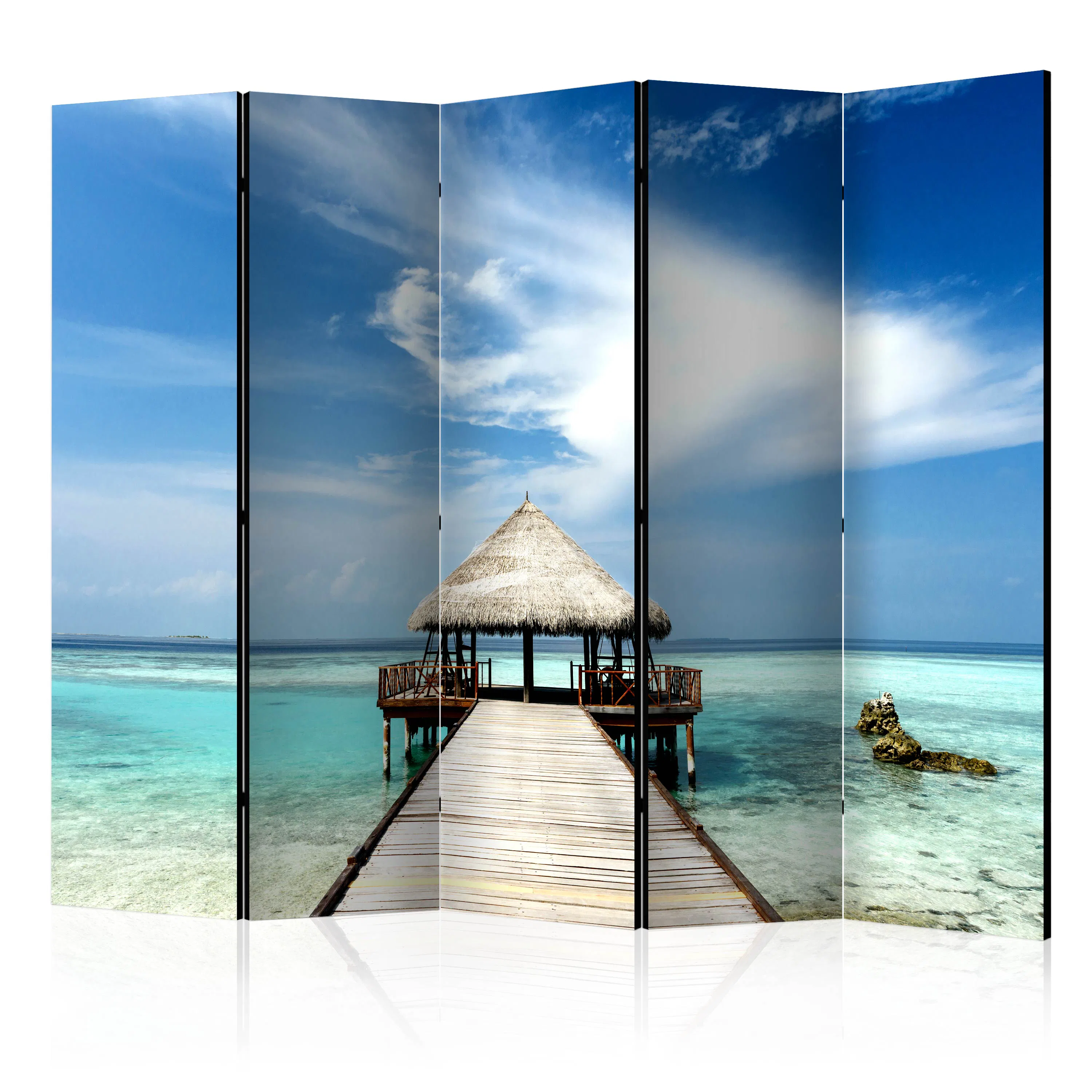 Rumsavdelare Skärmvägg Arkiio Holiday Adventure II 225x172 cm