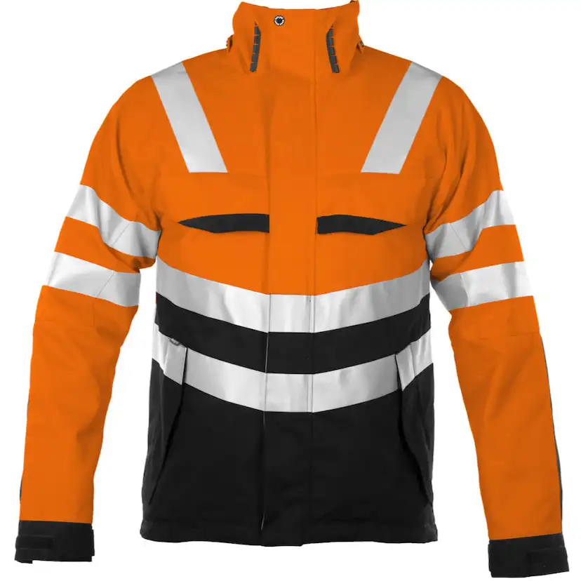 6415 Jacka HV Orange/Svart S Storlek: S Orange/Svart