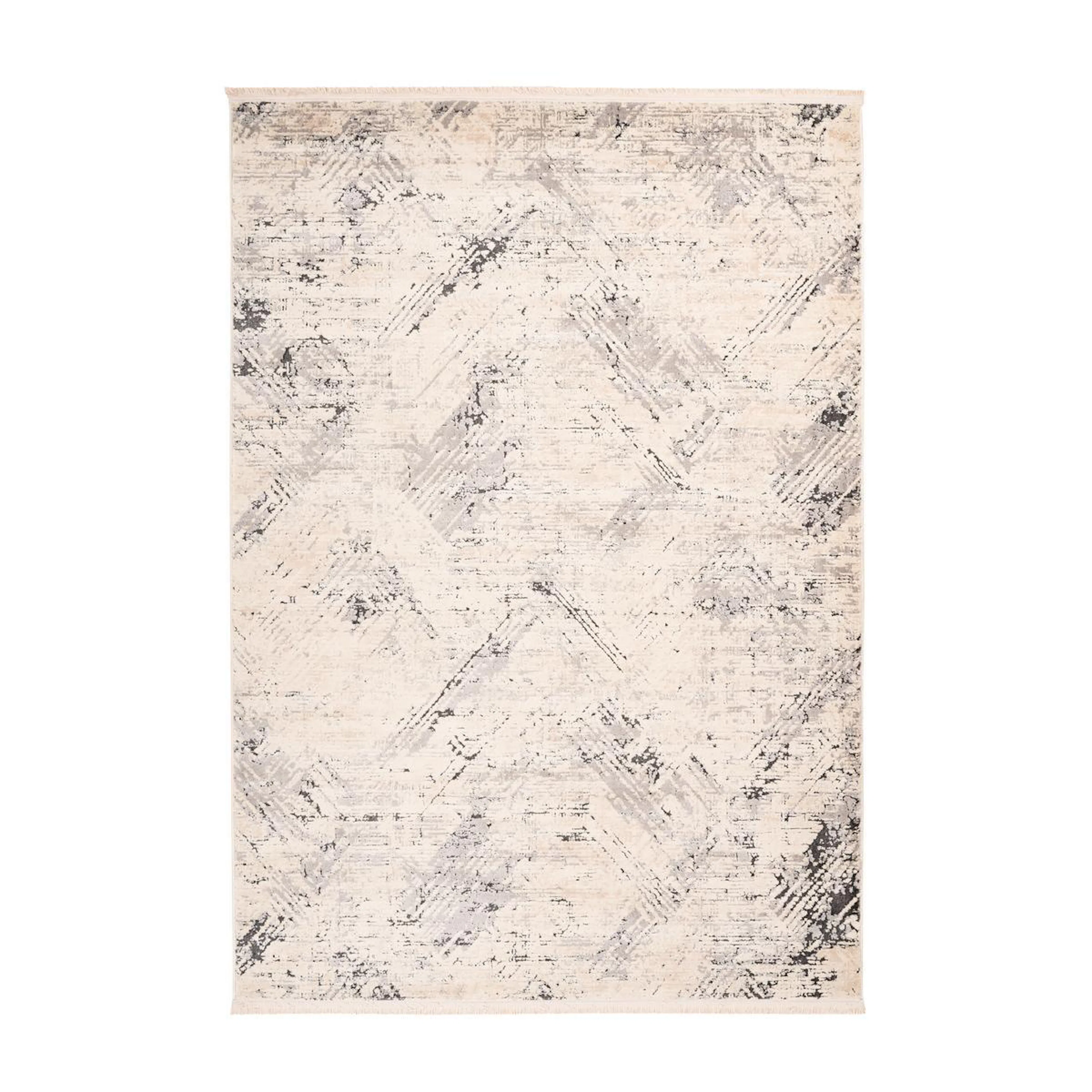 Roncry Matta Steg Flerfärgad/Beige 200x290 cm 200x290 cm