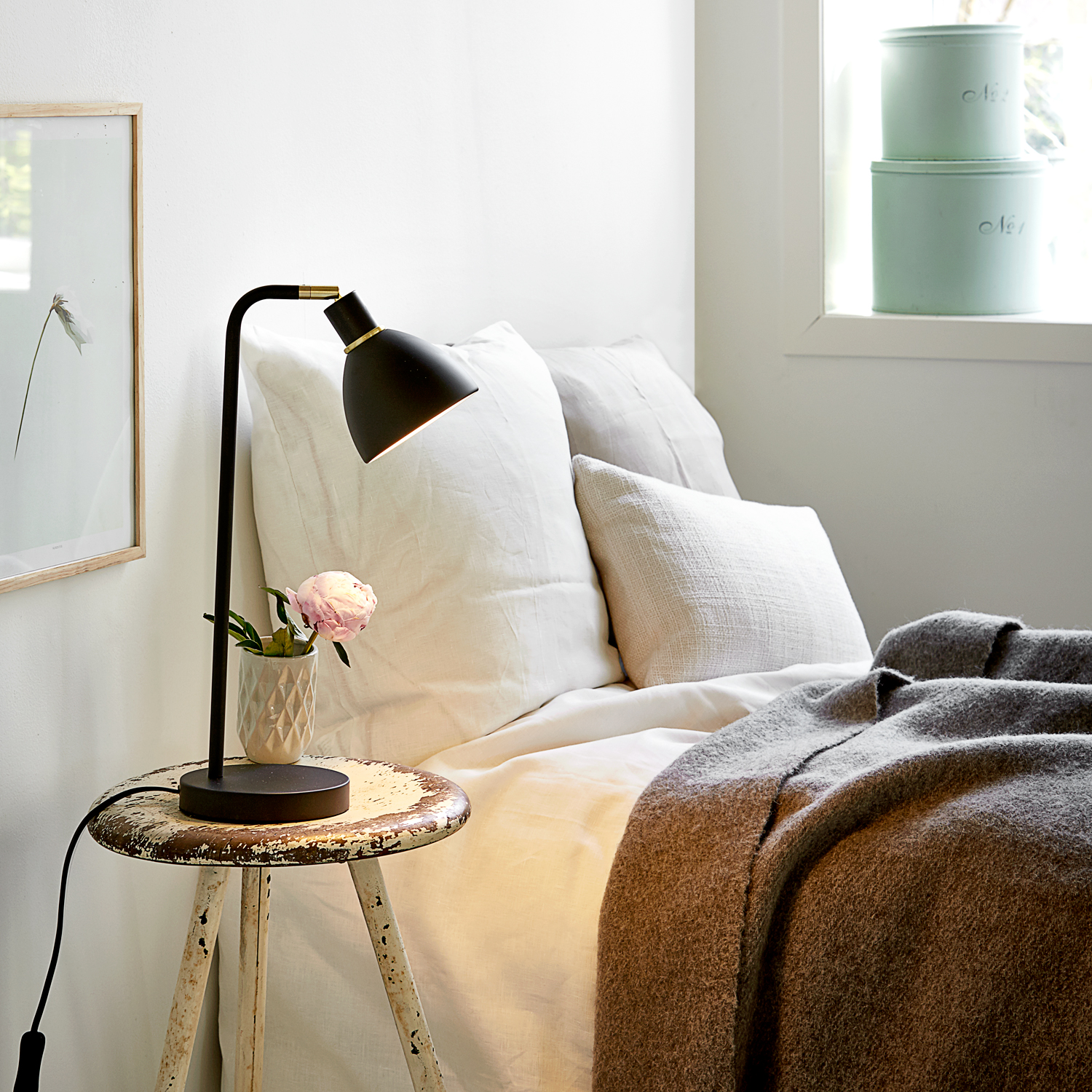 Bordslampa Nordlux Ray Svart