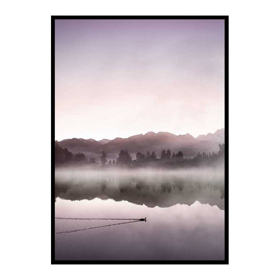 Poster Gallerix Southern Alps At Dawn