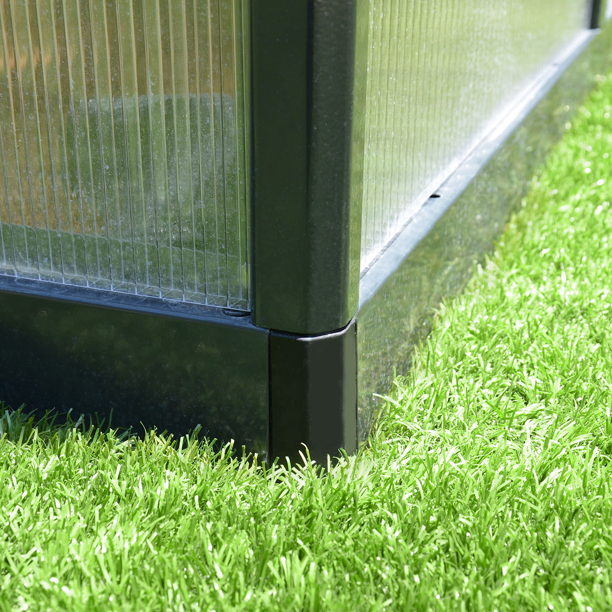 Växthus Canopia by Palram Glory 9,2 m² Mörkgrå