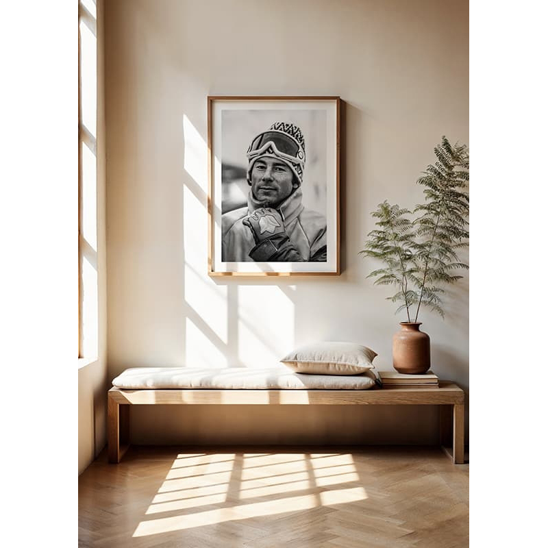 Poster Gallerix Ingemar Stenmark Portrait 1979