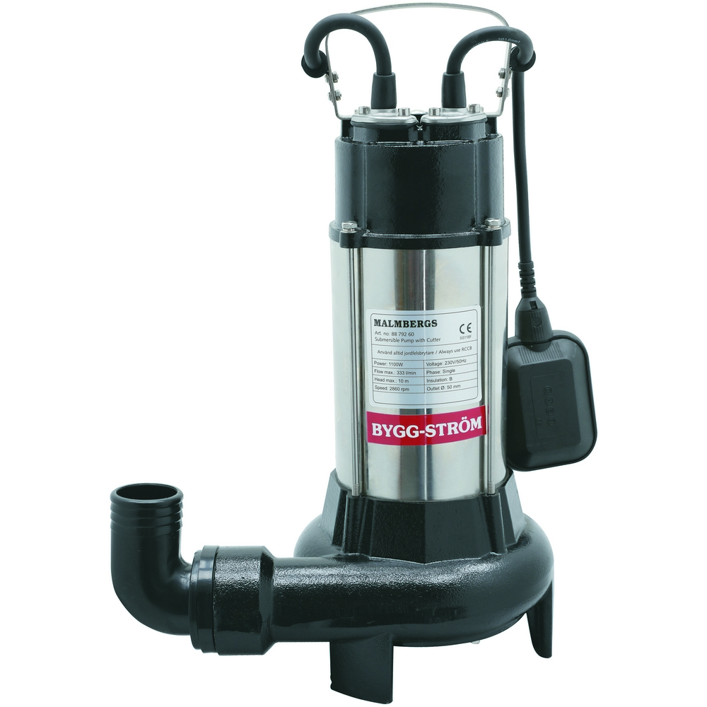 Länspump Byggström 270 l/min Skärande