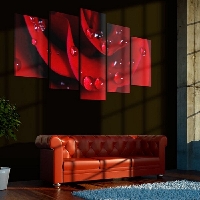 Tavla Arkiio Rose With Dew