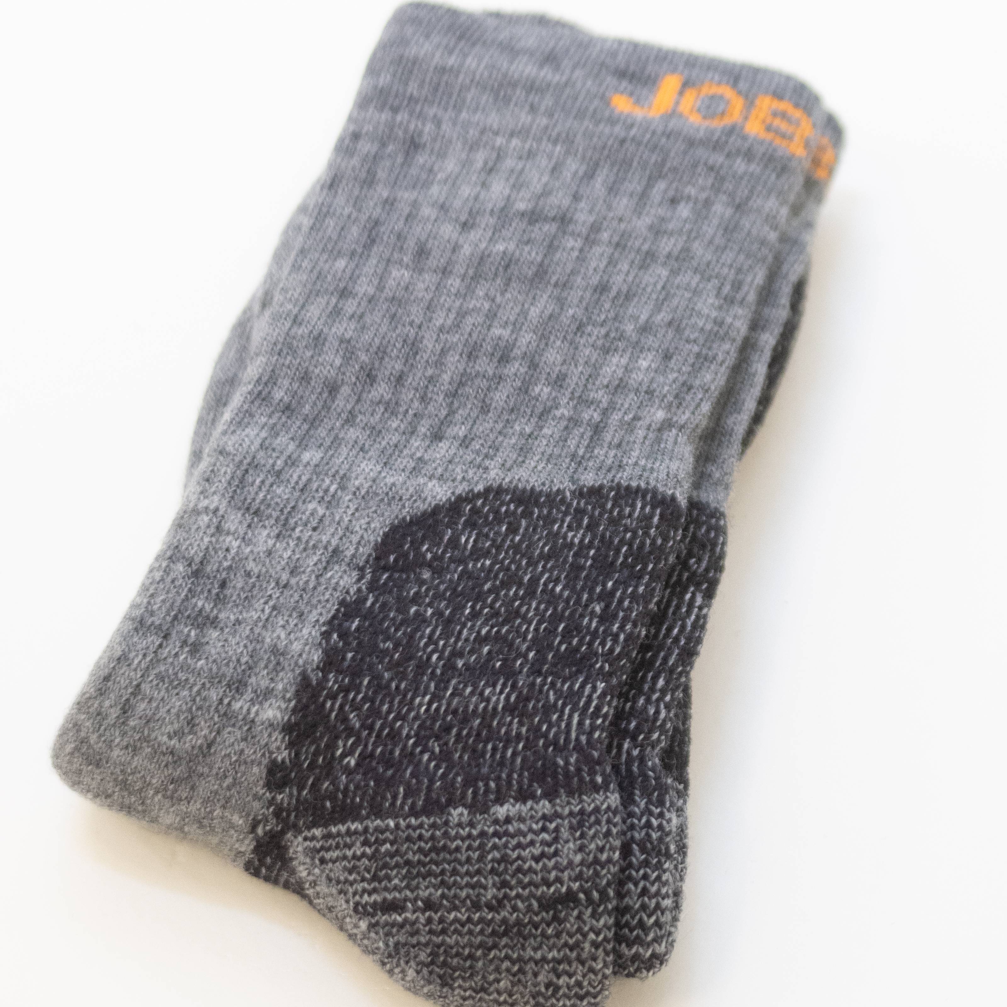 Merino Socka Tjock Mörkgrån/Sv 40-42 40-42