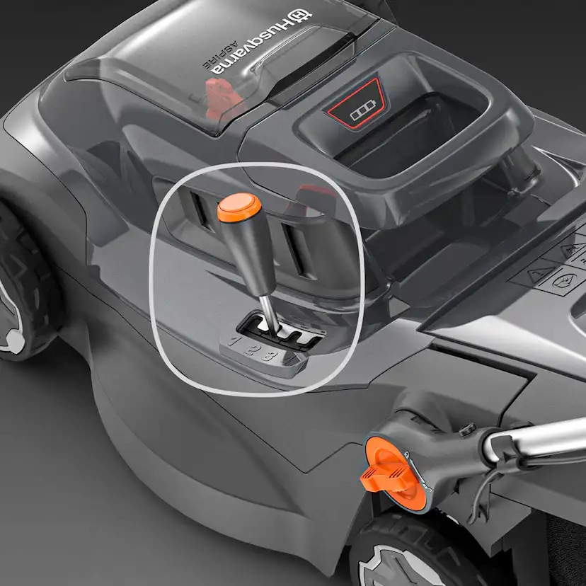Gräsklippare Husqvarna Aspire™ LC34 Med Batteri och Laddare