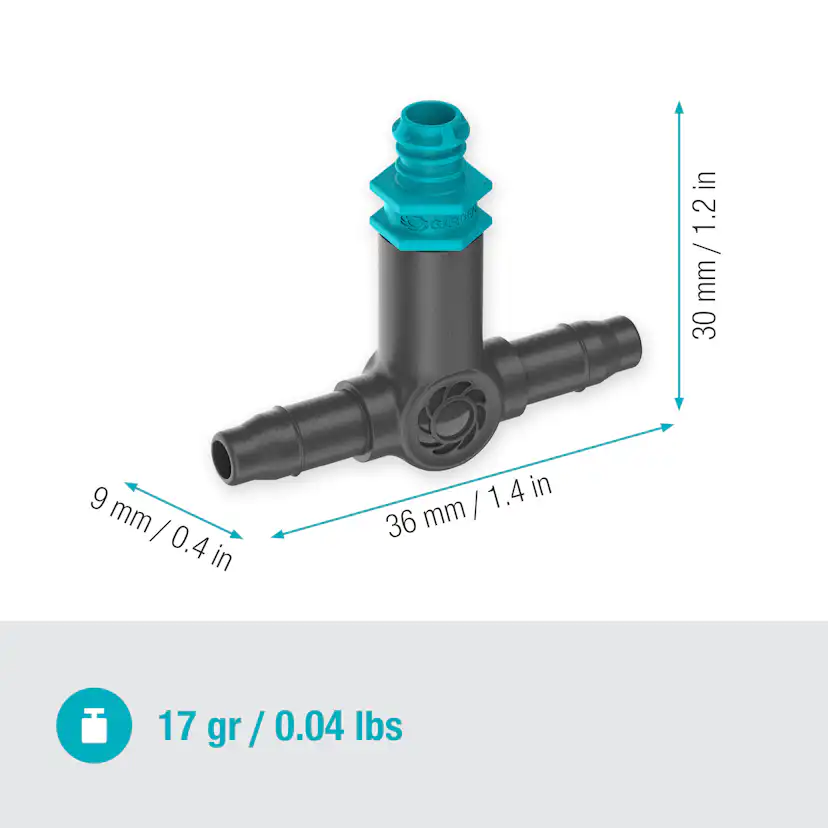 Droppspridare Gardena Micro-Drip Inline 2 l/h