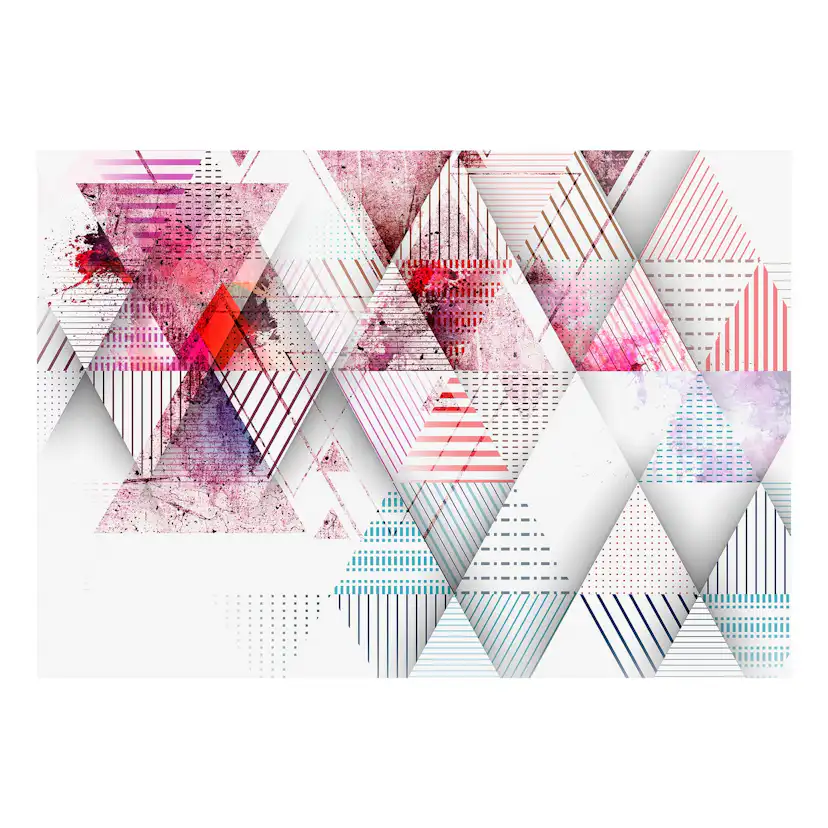 Fototapet Arkiio Självhäftande Triangular World