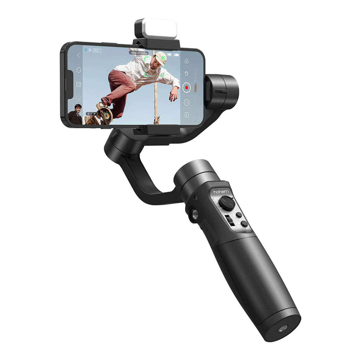 HOHEM iSteady Mobile+ 2024 Gimbal med Belysning Svart