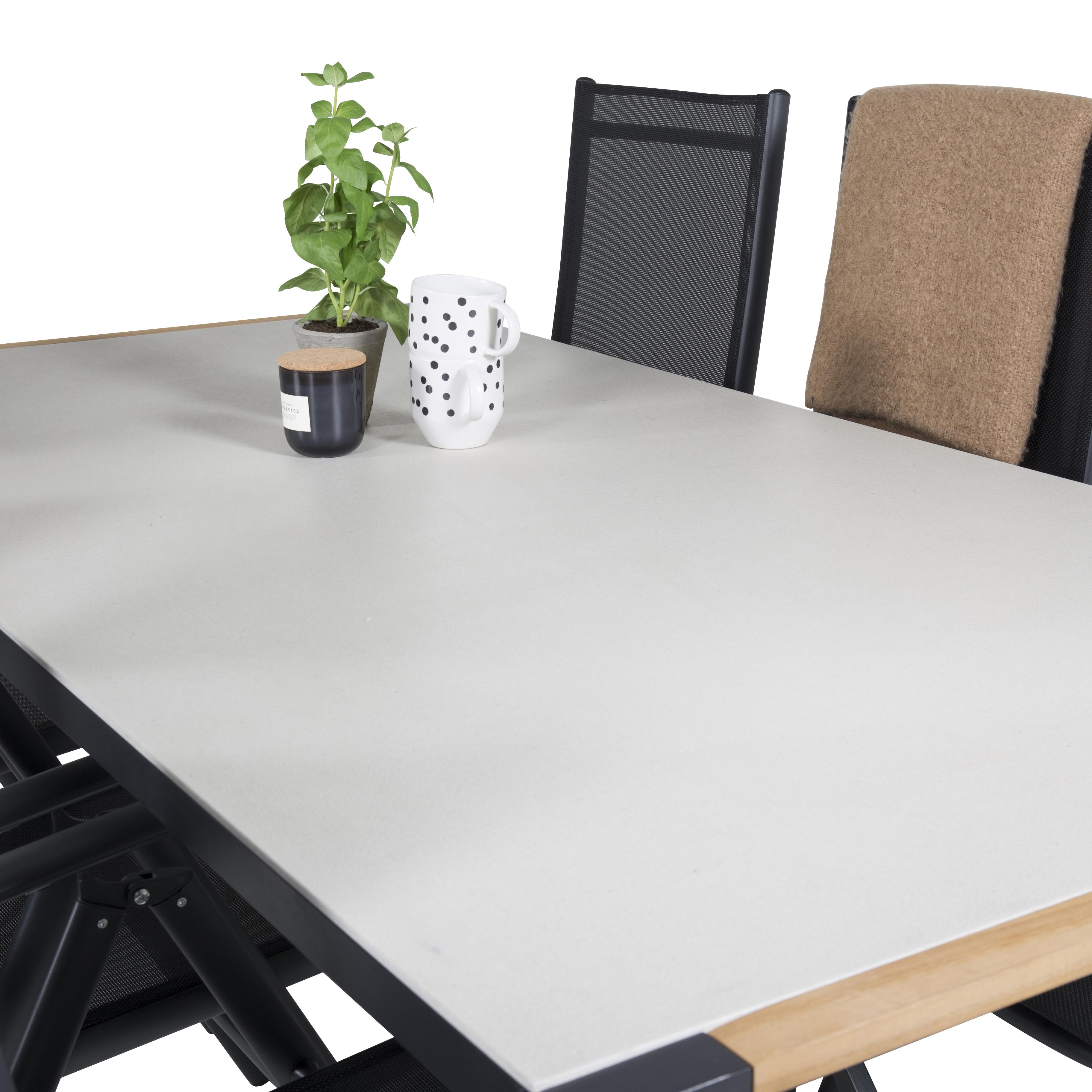 Matgrupp Venture Home Tilly 200 med 6 Bront Stolar