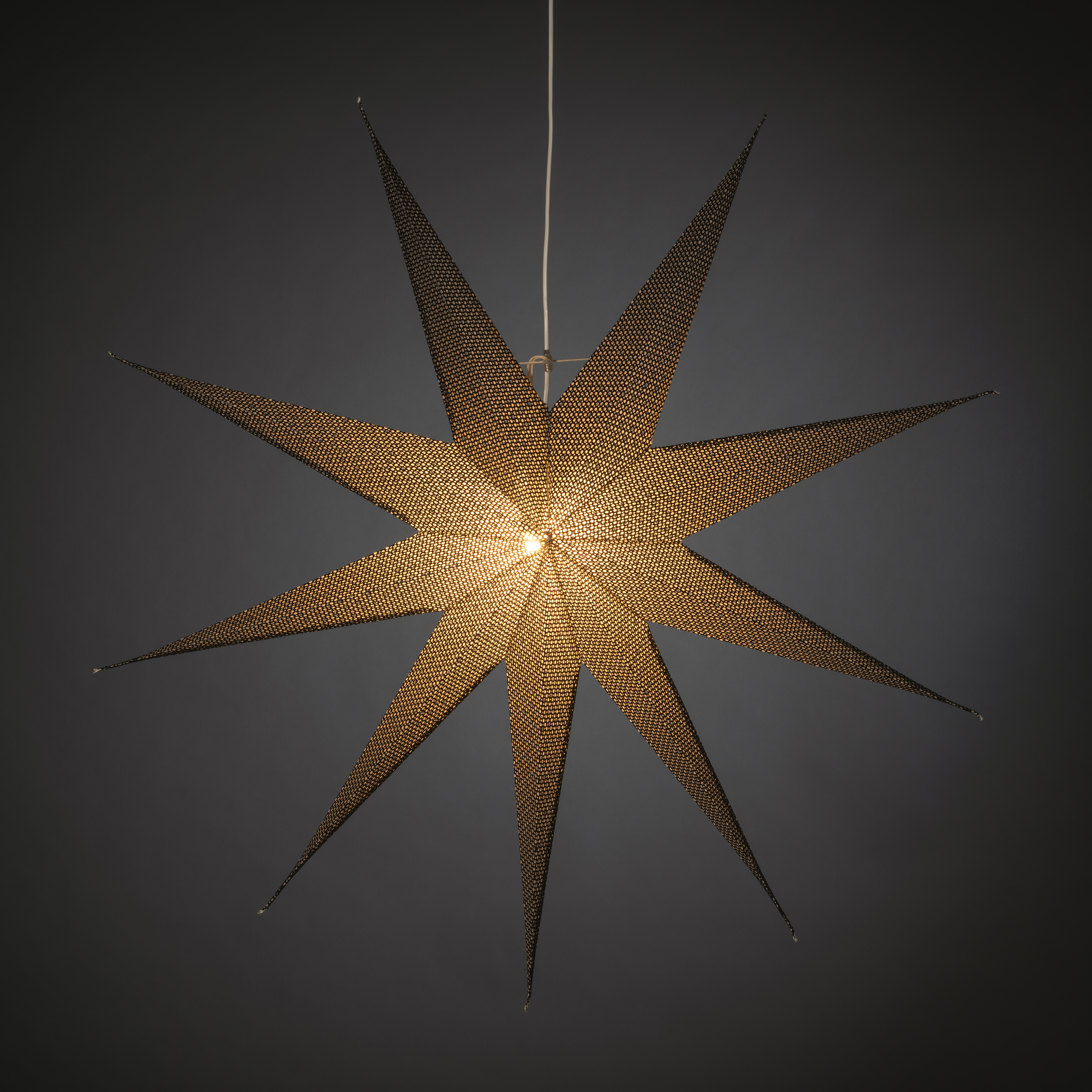 Adventsstjärna Gnosjö Konstsmide 9-uddig 115 cm