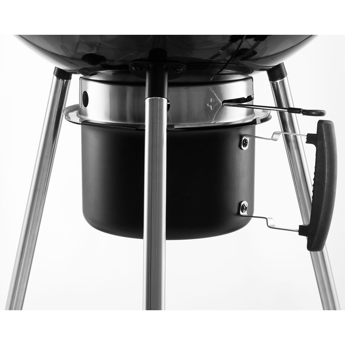 Kolgrill Mustang Gourmet 57 i Rostfritt Stål med Multigrill-galler