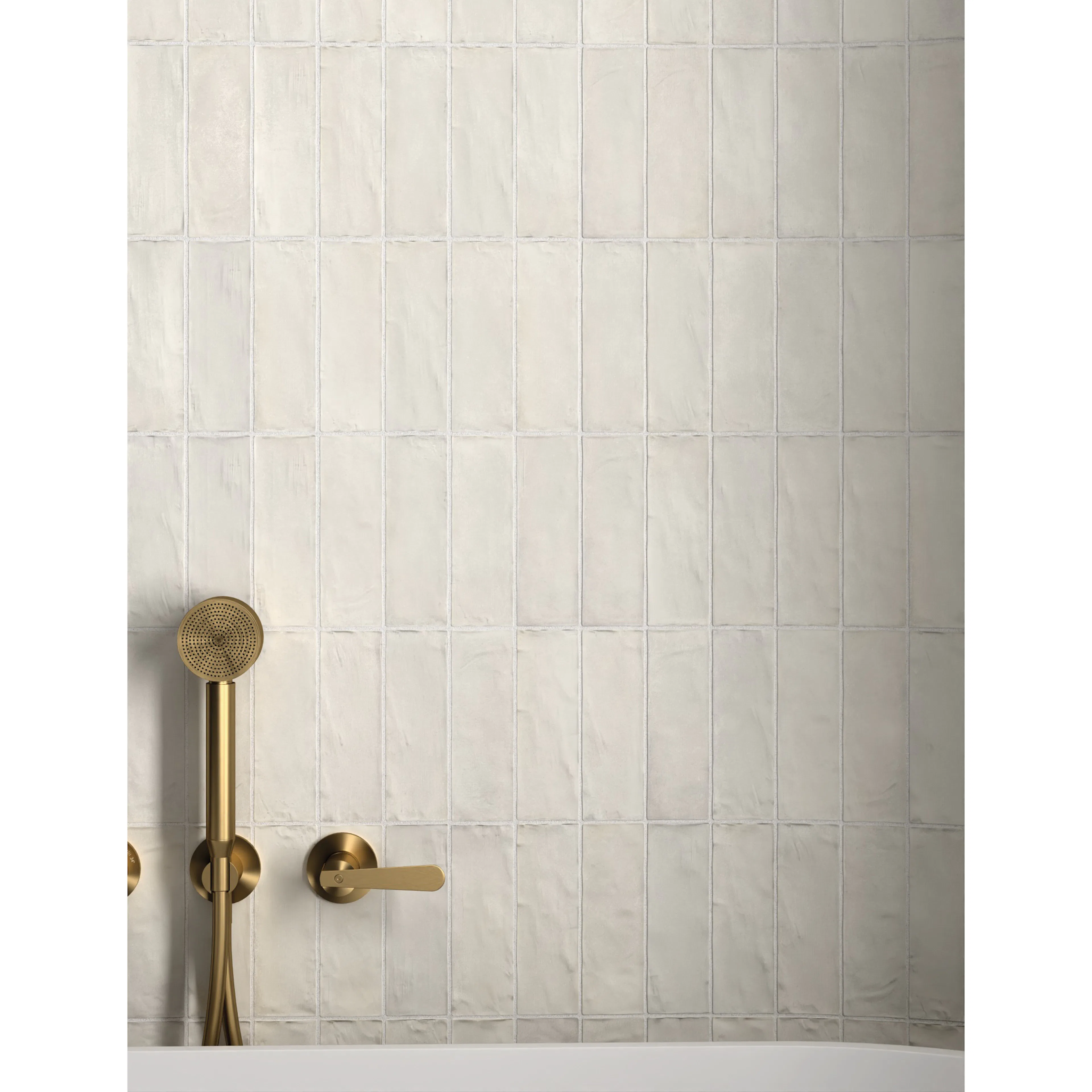 Kakel Lhådös Sandy Silca White 6,5x20