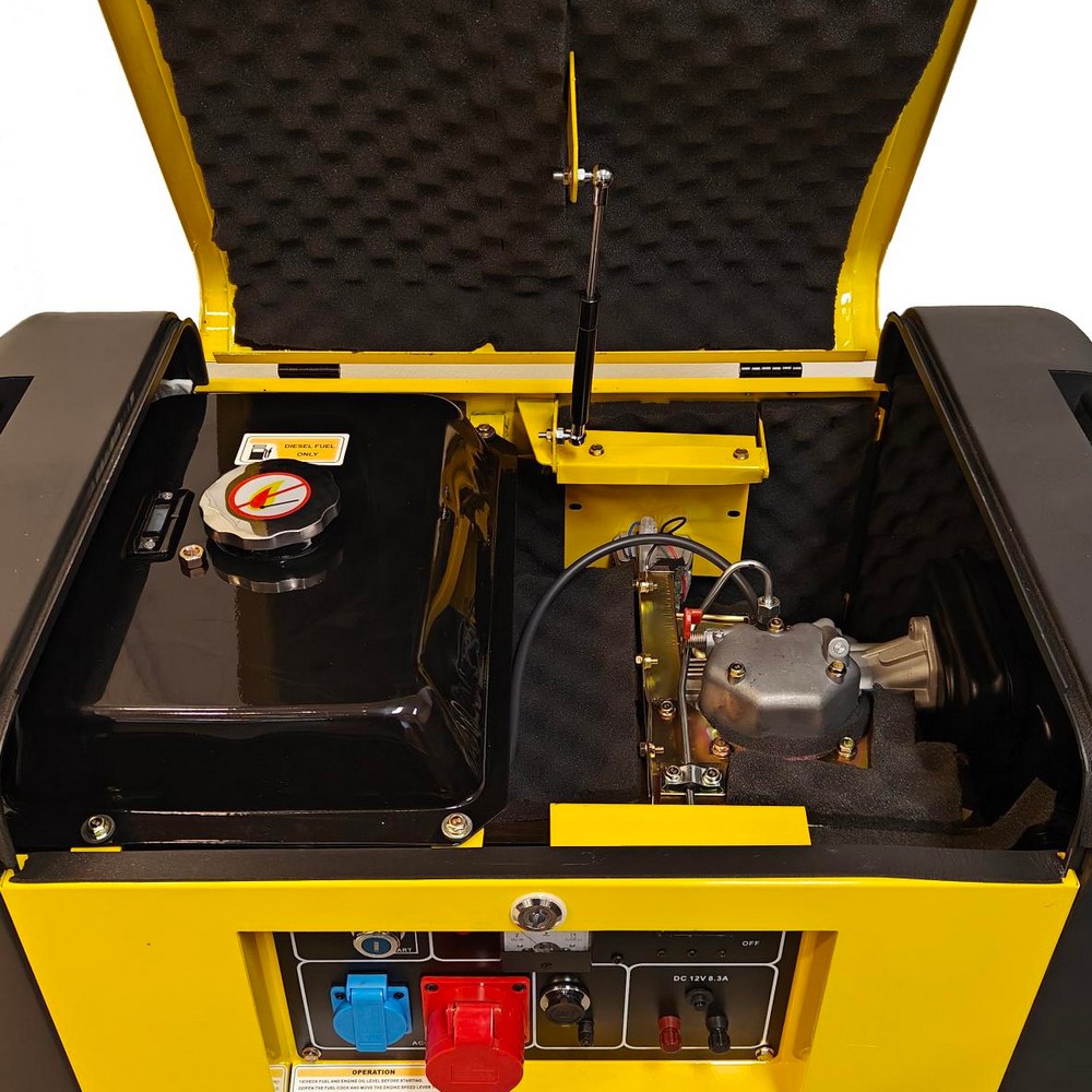 Elverk Sinemaster KDE7500SS3 400V Diesel