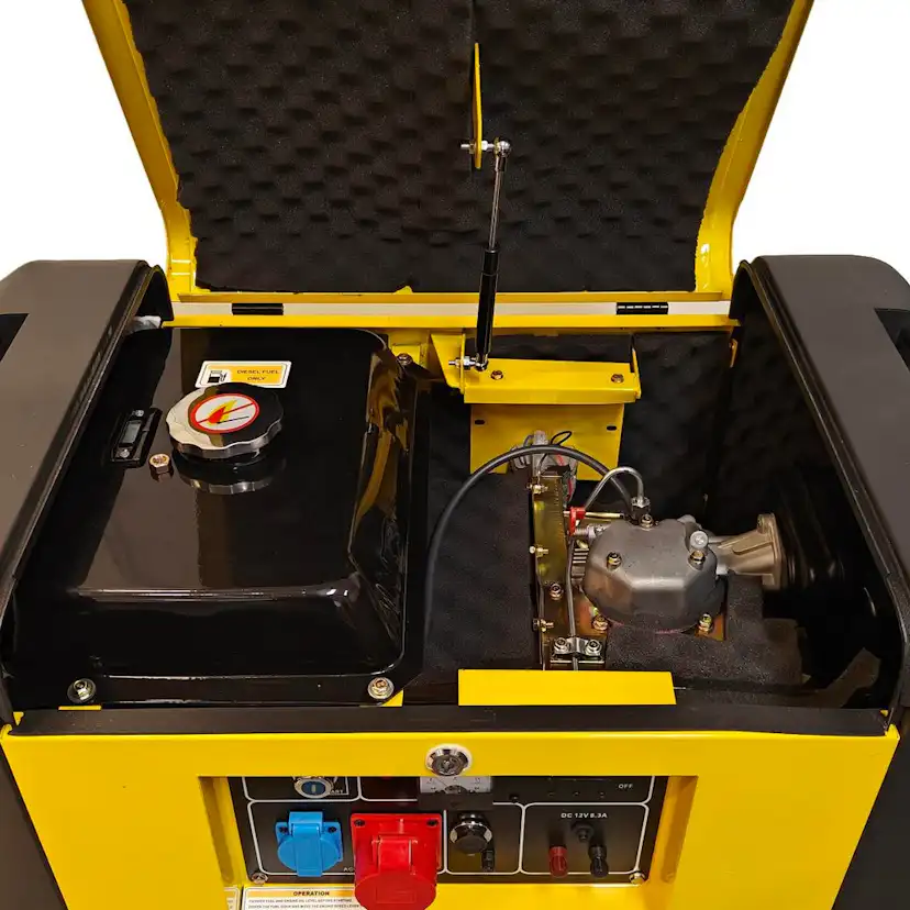 Elverk Sinemaster KDE7500SS3 400V Diesel