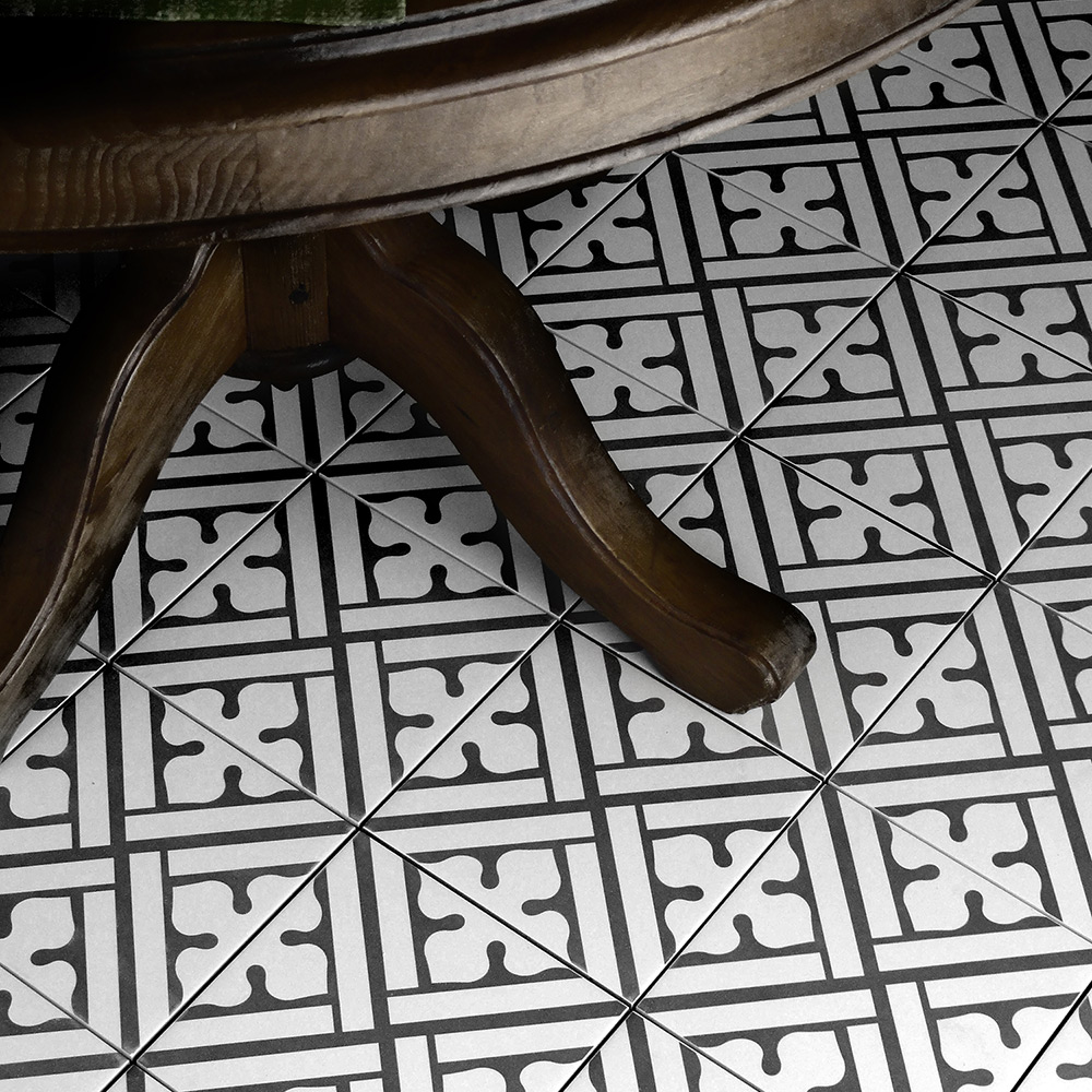 Kakeldekor Konradssons Kerion Classic Noir B 20x20 cm