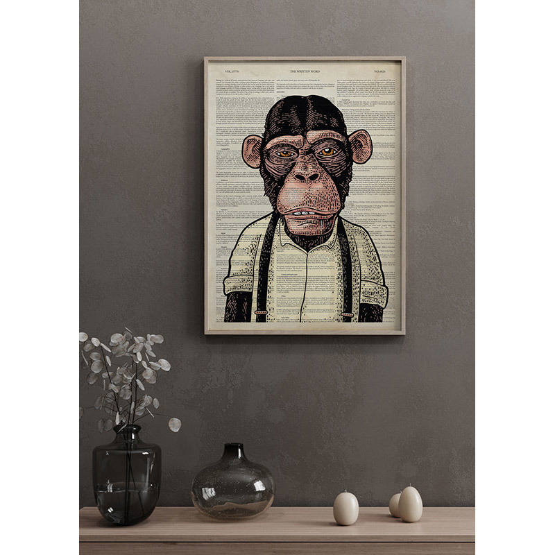 Poster Gallerix The Chimpanzee