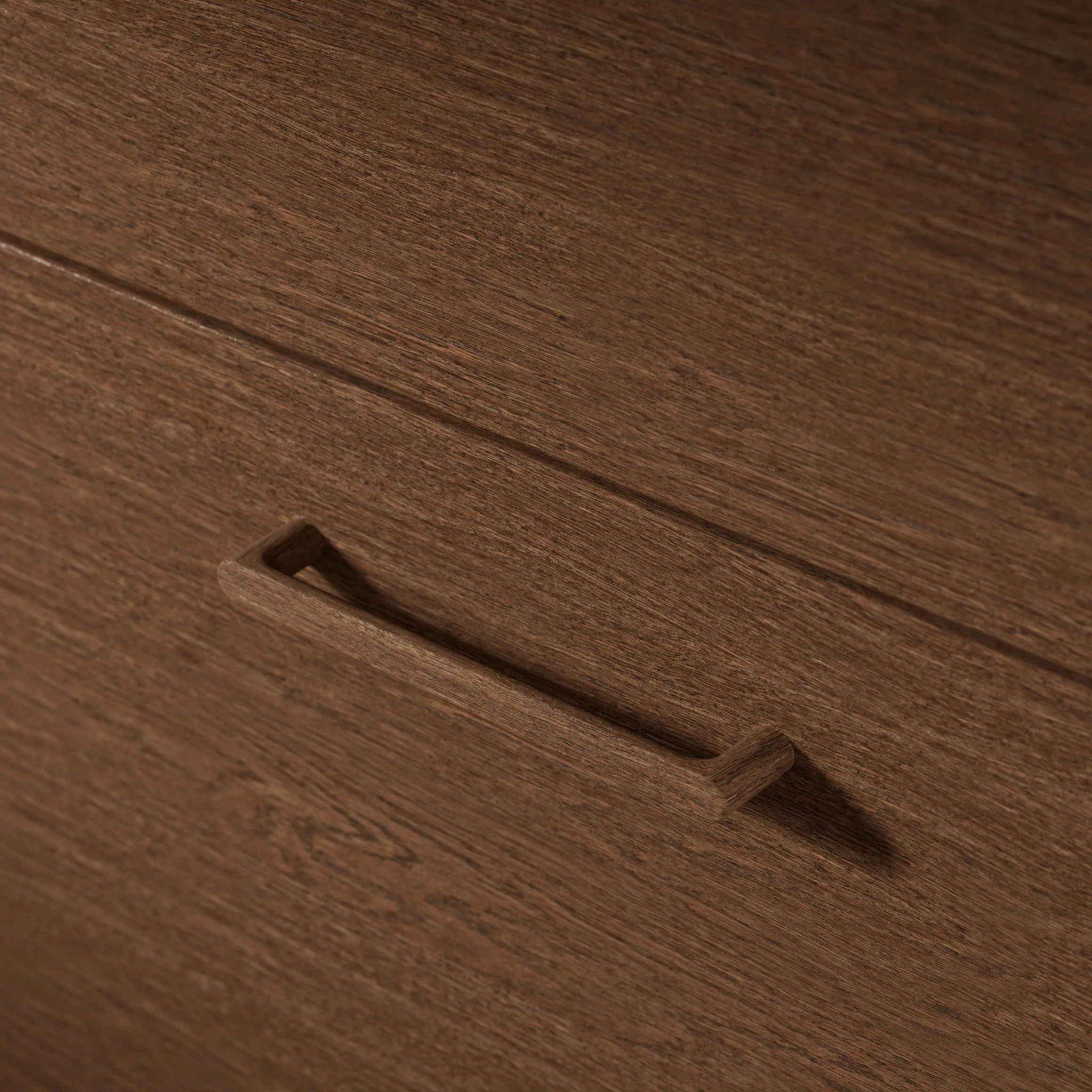 Handtag Loom, Dark Oak, 208 mm (c/c 192 mm). Dark Oak