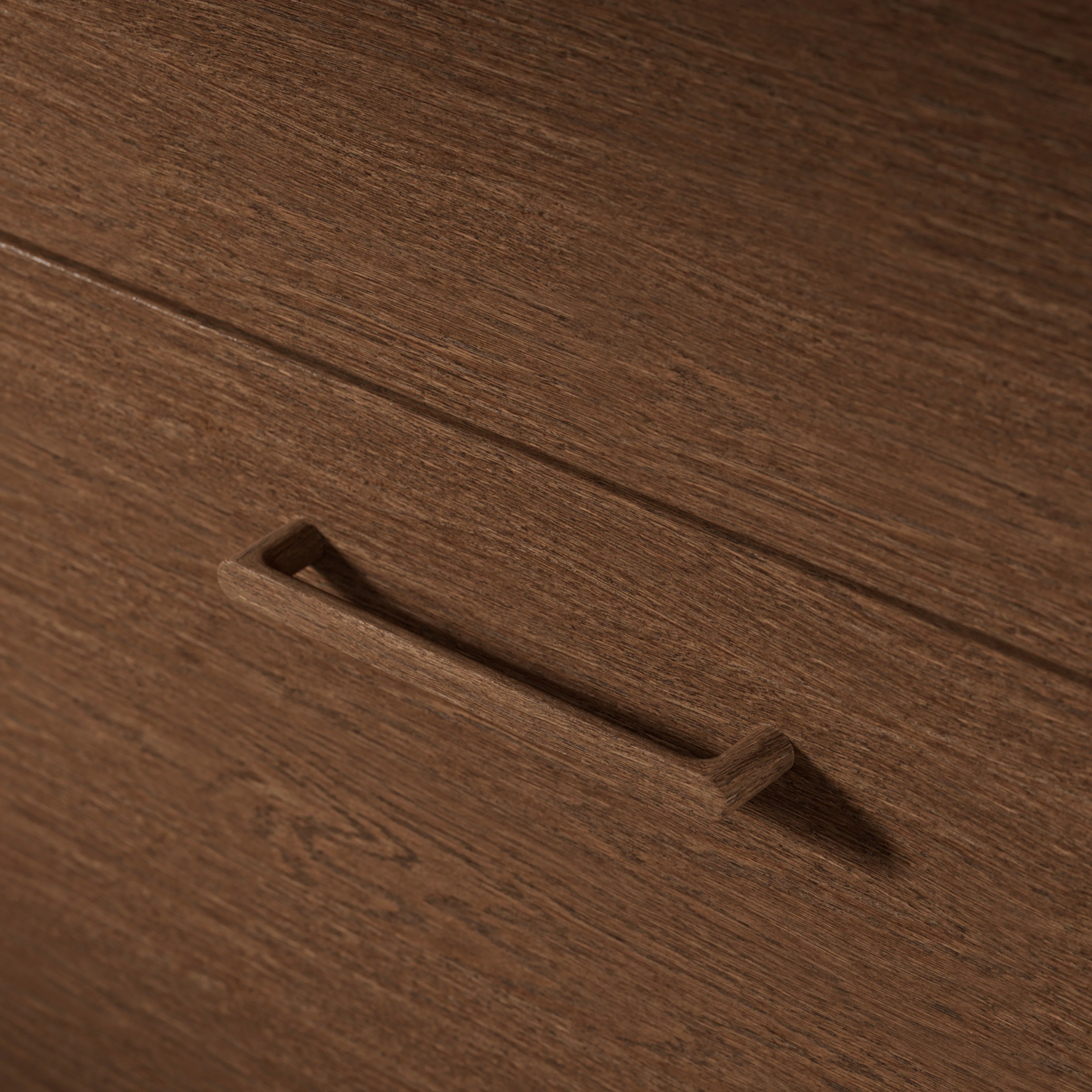 Handtag Loom, Dark Oak, 208 mm (c/c 192 mm). Dark Oak