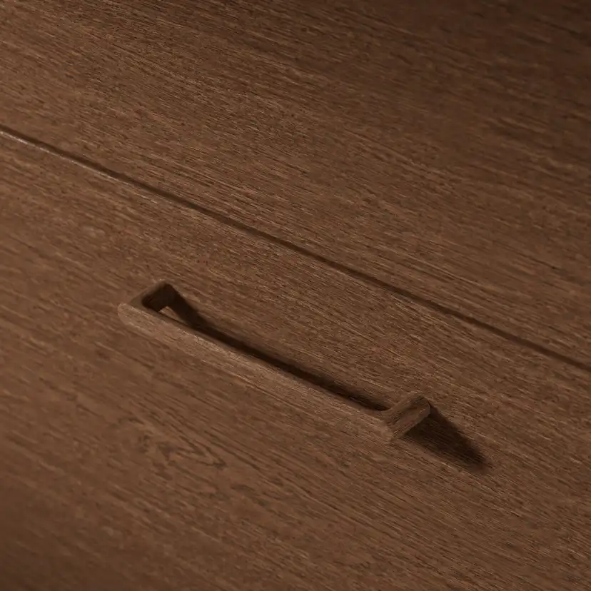 Handtag Loom, Dark Oak, 208 mm (c/c 192 mm). Dark Oak
