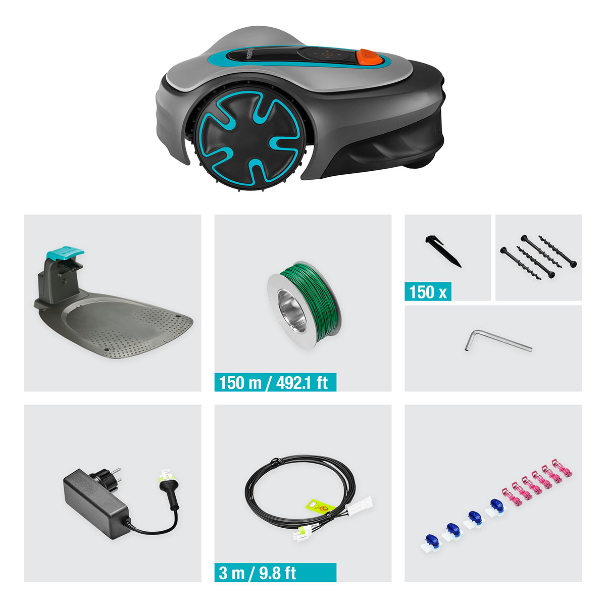 Robotgräsklippare Gardena Sileno Minimo 500