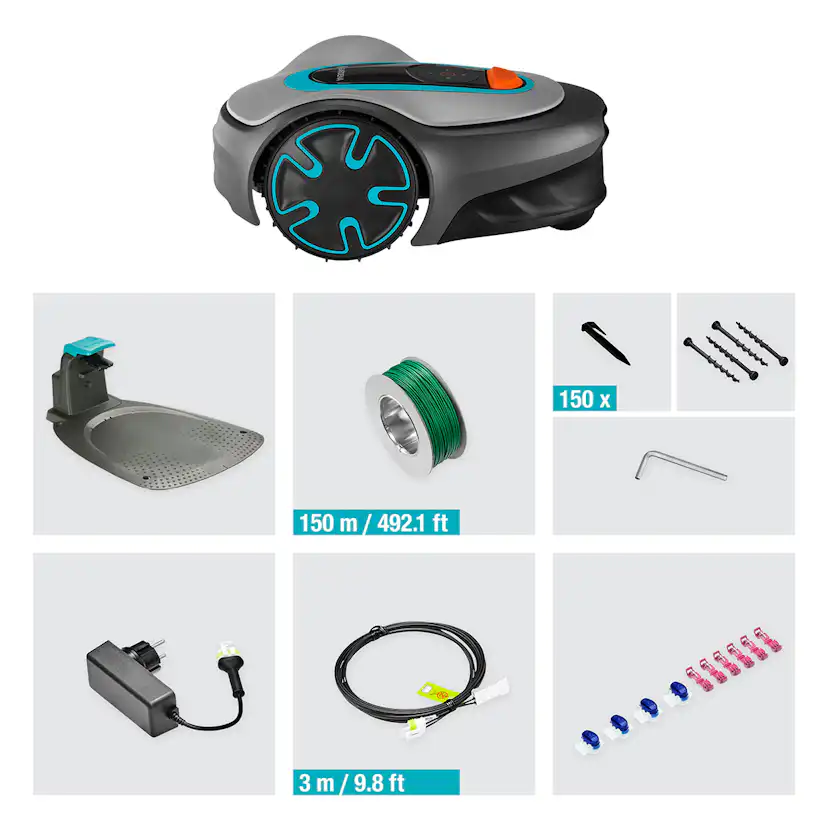 Robotgräsklippare Gardena Sileno Minimo 500