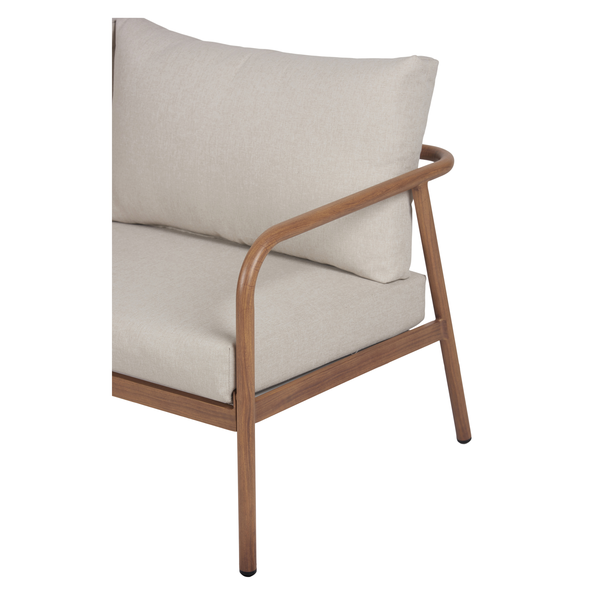 Loungegrupp ENVY DESIGN Olga 2-sitssoffa med 2st fåtöljer och bord