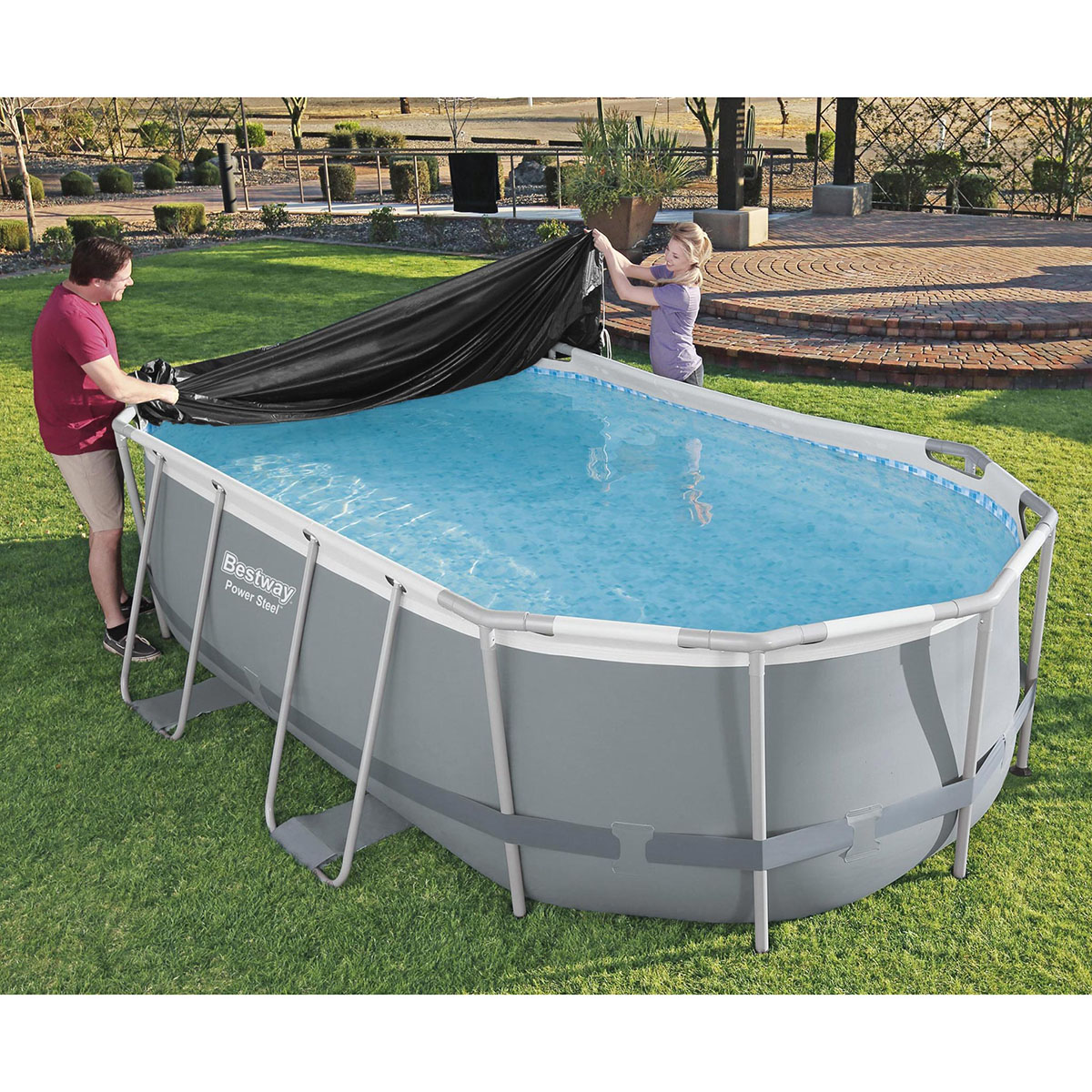 Poolöverdrag Bestway 4,27x2,5 m