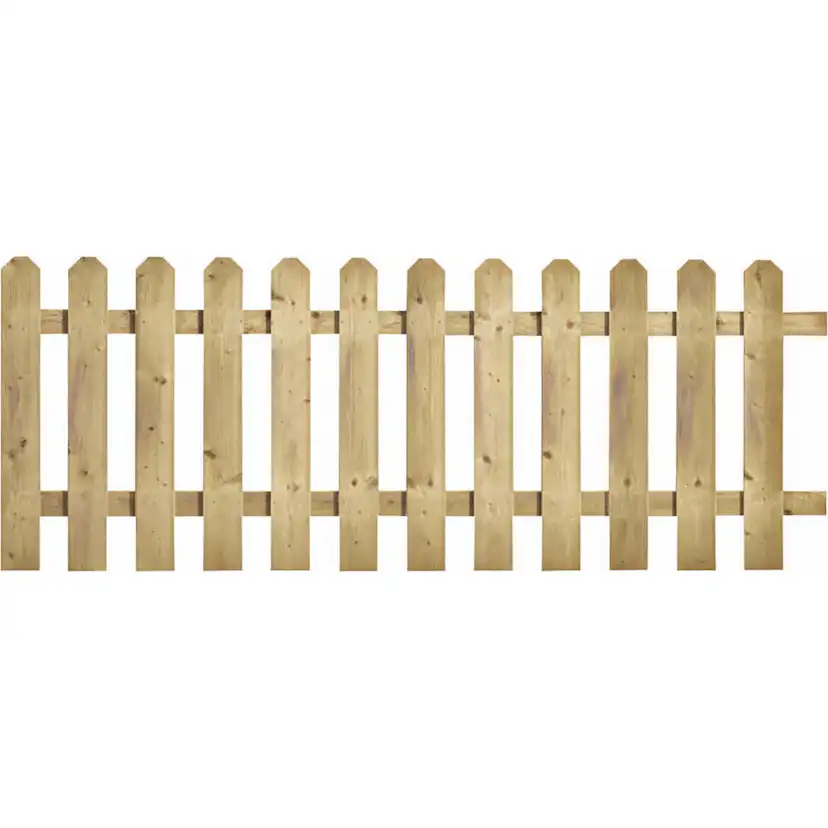 Staket 115 Original tryckimpregnerad gran 200x59,5 cm 200x59,5