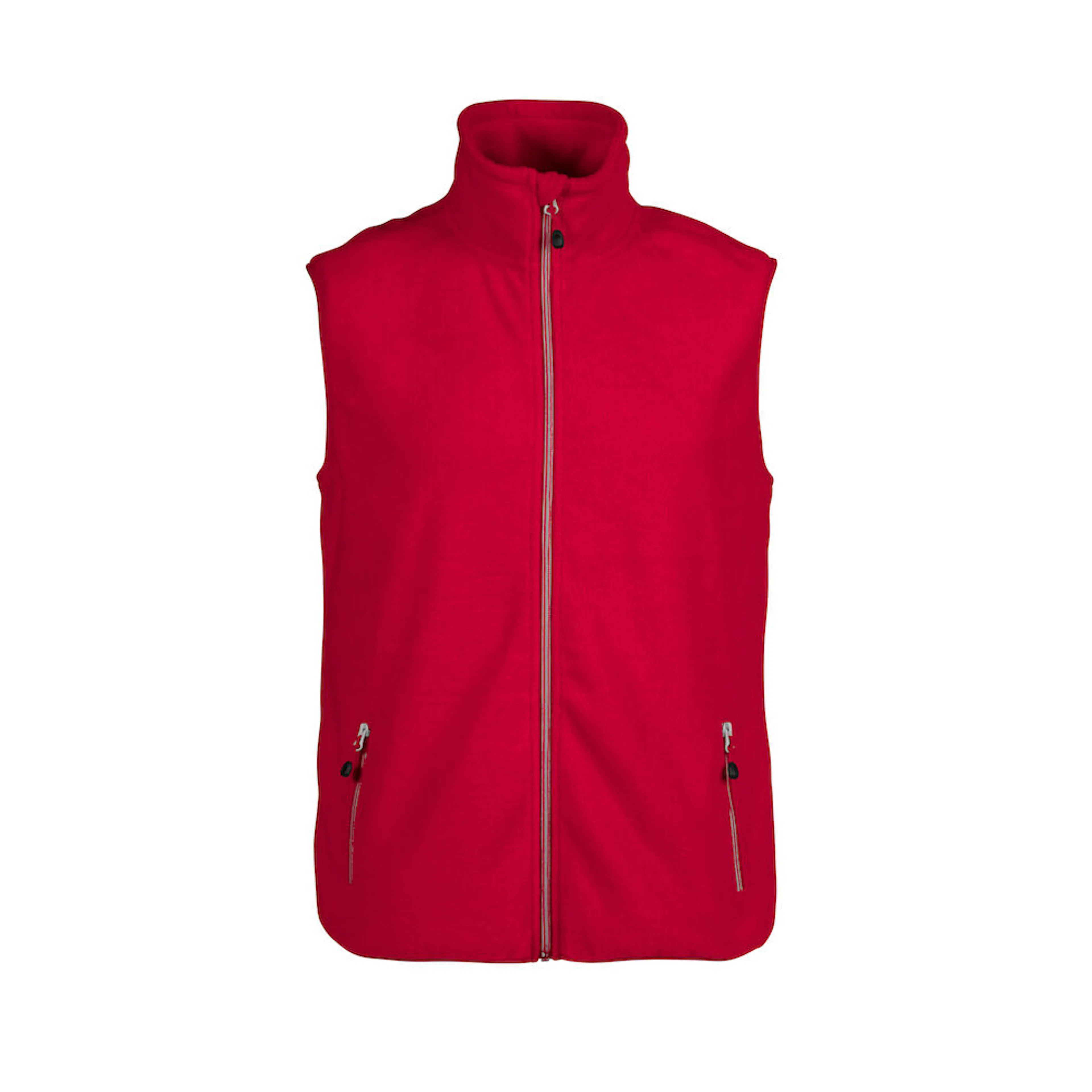 Printer Sideflip fleece vest Red M Storlek: M, Färg: Röd