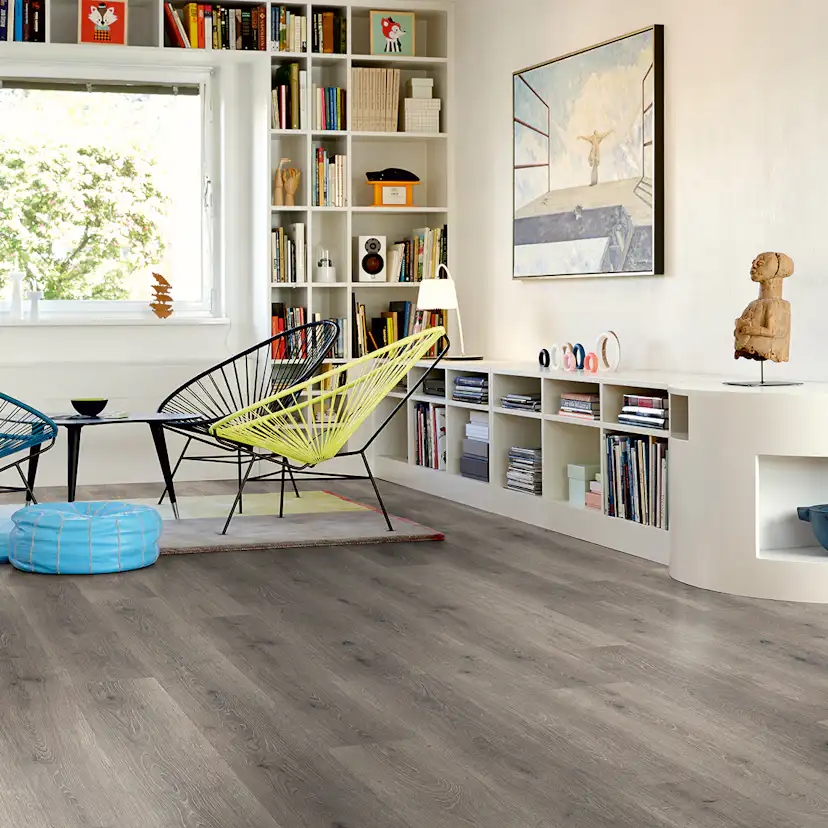 Laminatgolv Pergo Classic Plank Mountain Grey Oak 1-Stav