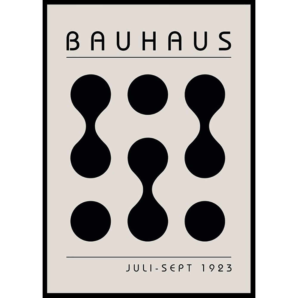 Poster Gallerix Bauhaus Art No24