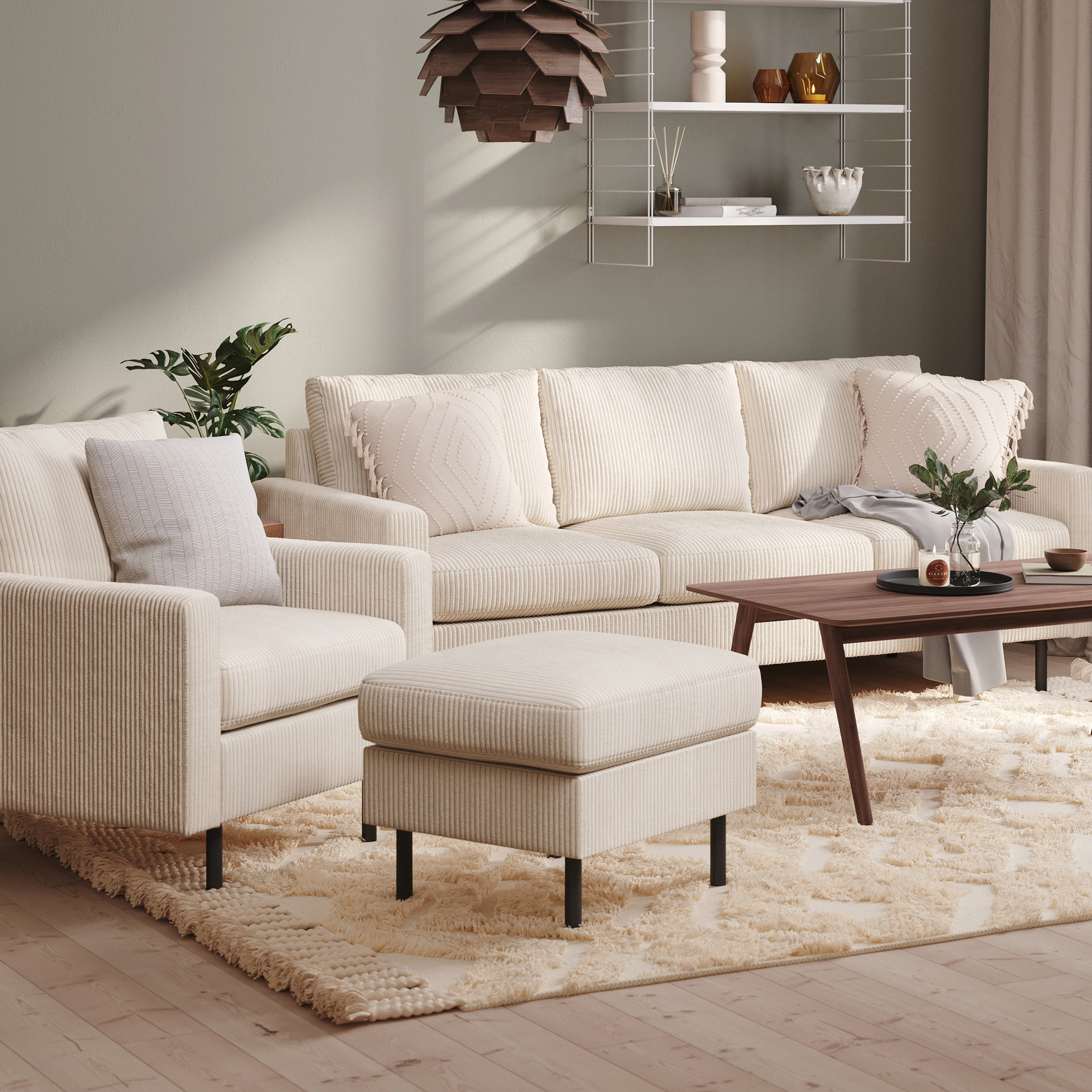 Soffa Scandinavian Choice Peppe 3-sits