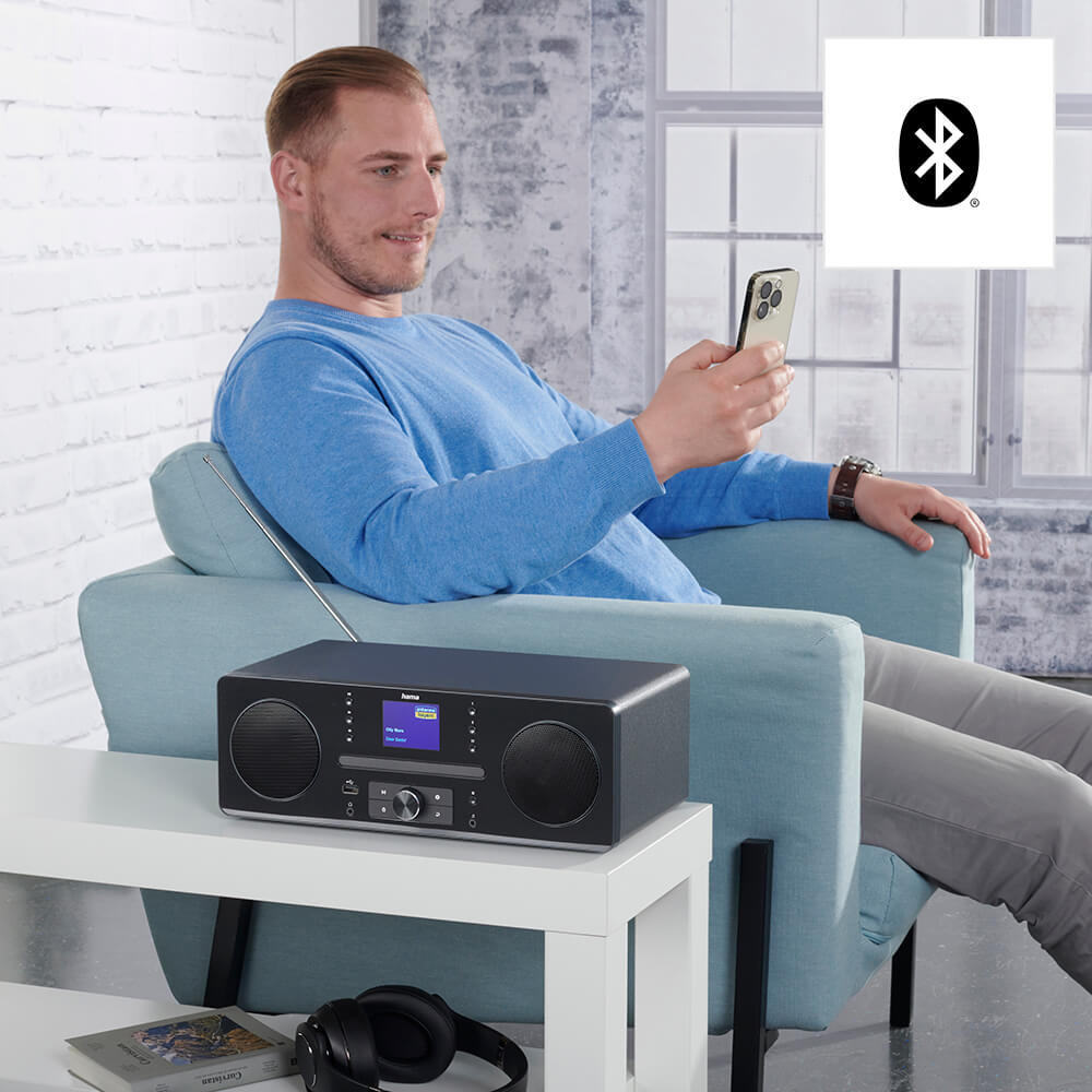 Radio Hama FM/DAB+/CD/BT DR1560CBT