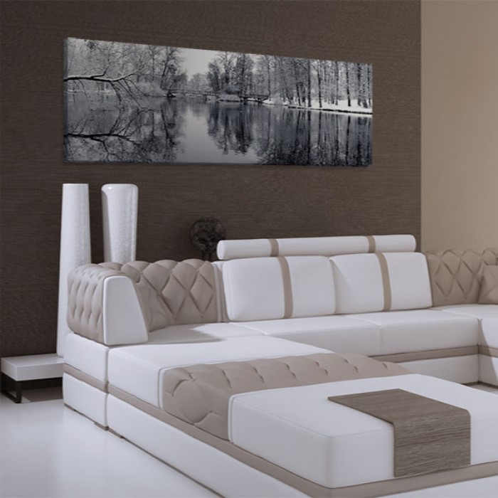 Tavla Arkiio Landskap Vinter