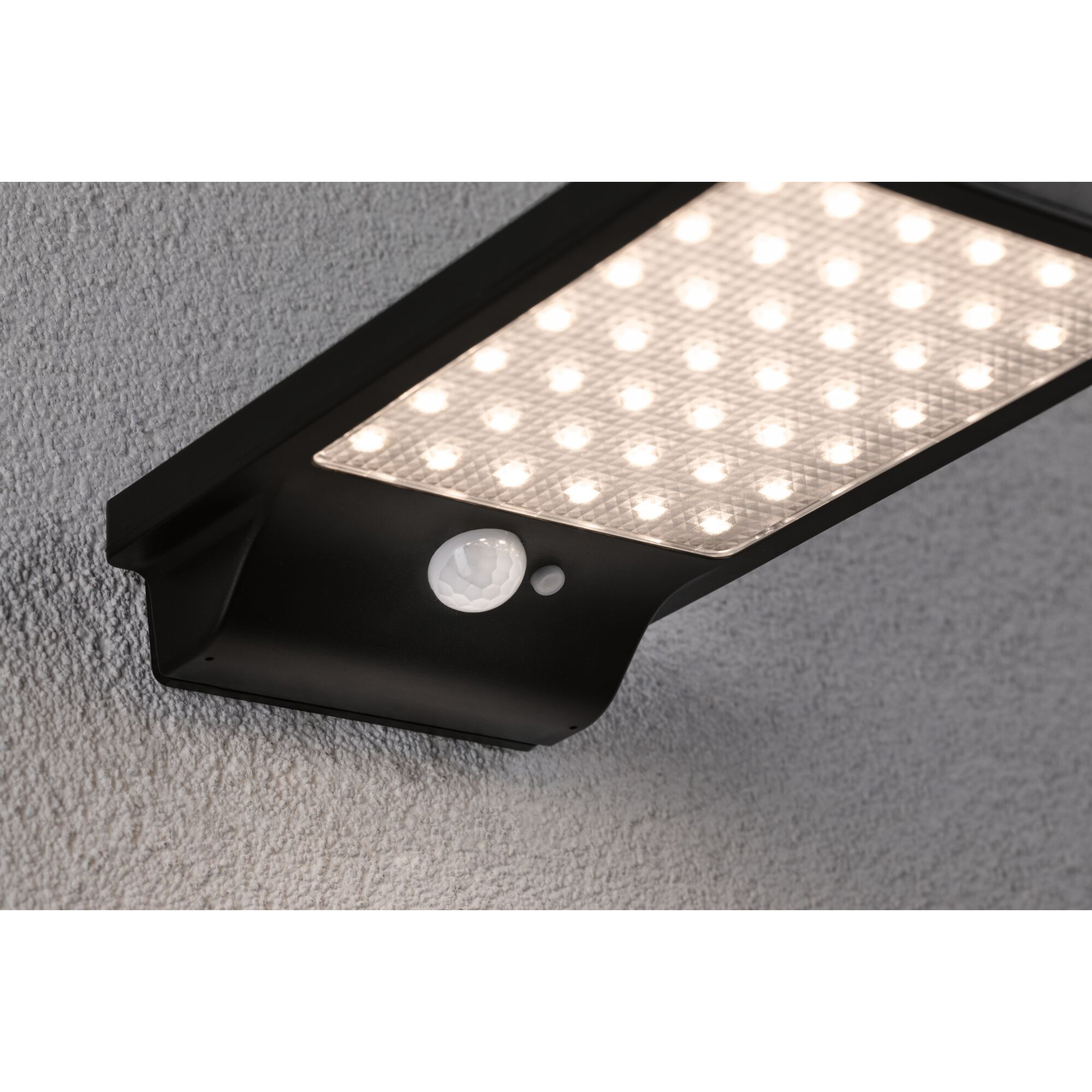 Fasadbelysning Solcell Paulmann Solveig LED Rörelsesensor IP44