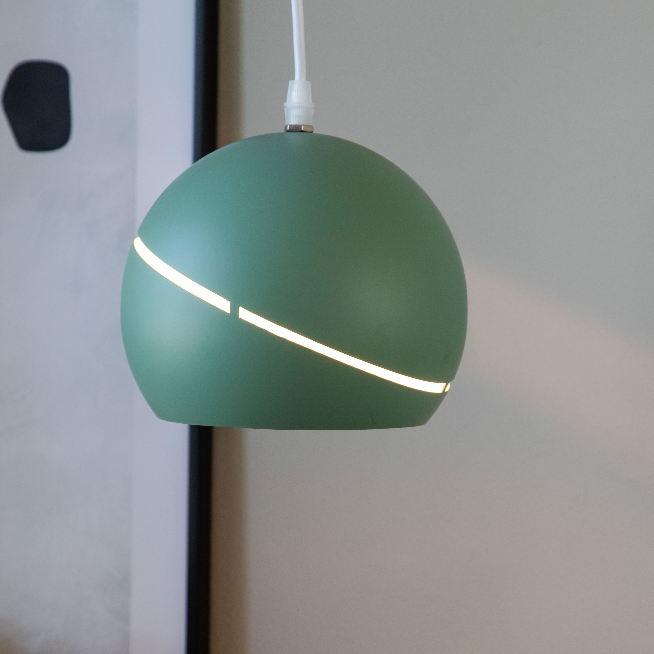Wei Pendant Lamp D180*H150 Green Grön