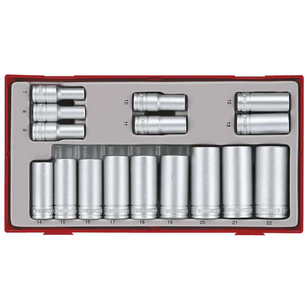Hylssats Teng Tools 3/8 TT381612
